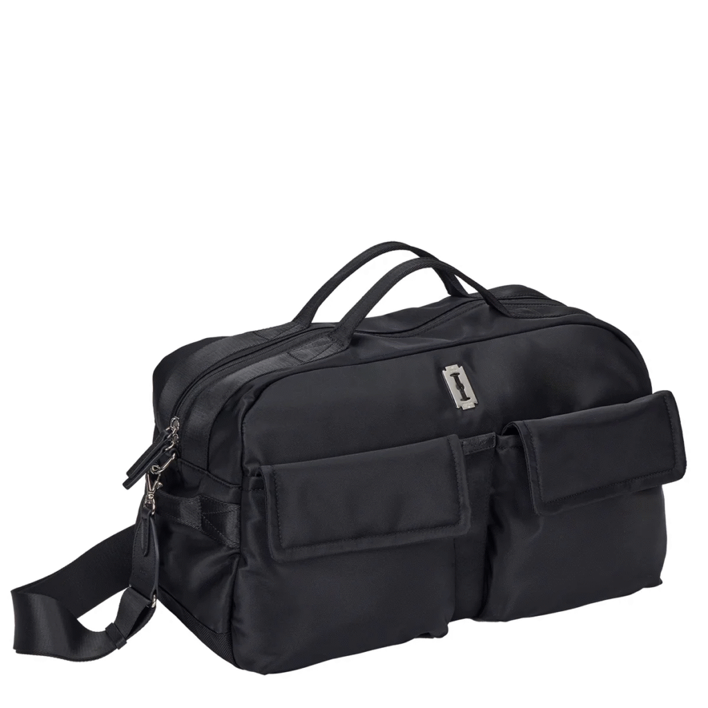 vunqueのメンズバック：Hey Double Pocket Weekend Boston Black