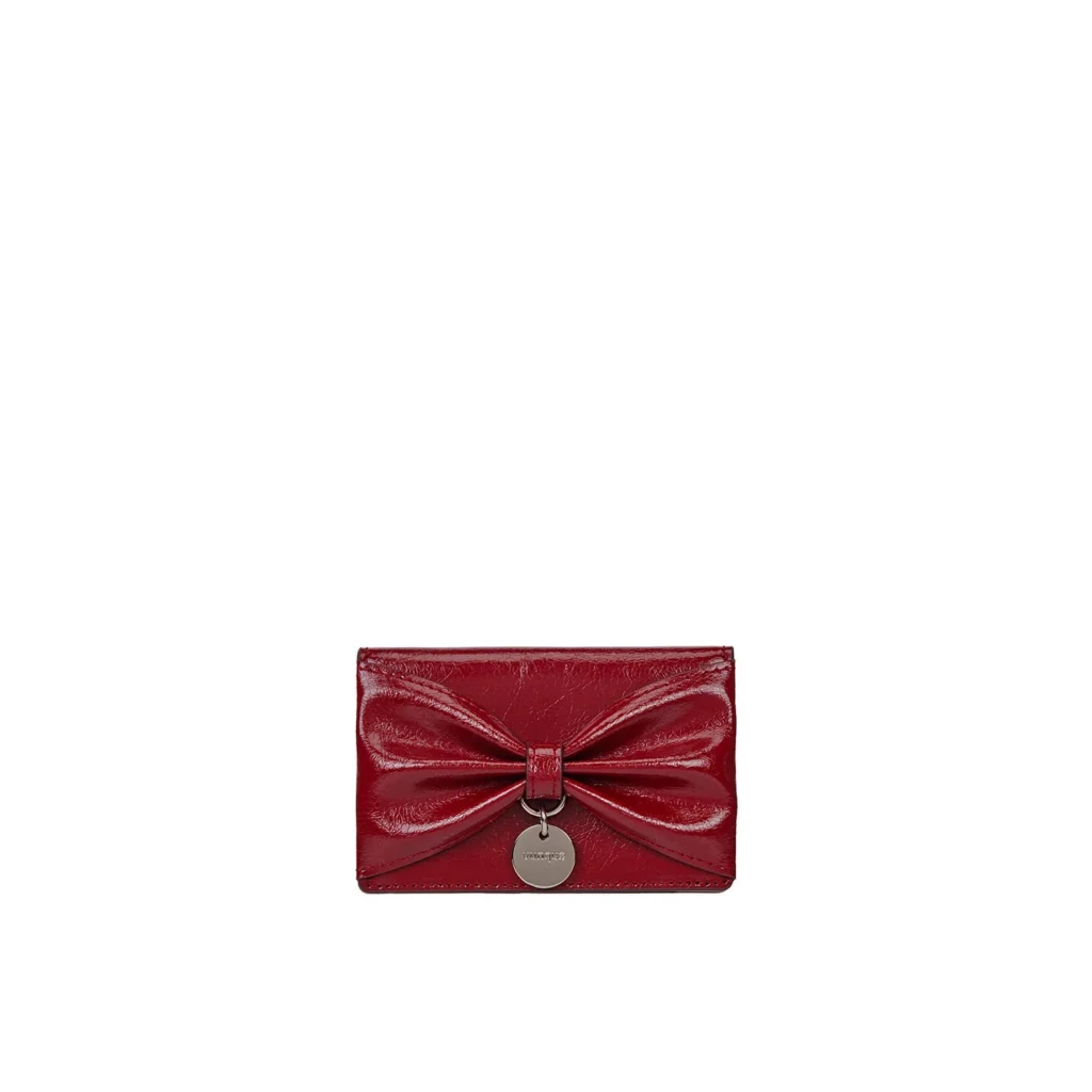リボンバッグ-Toque Balaca Card Wallet Berry Red