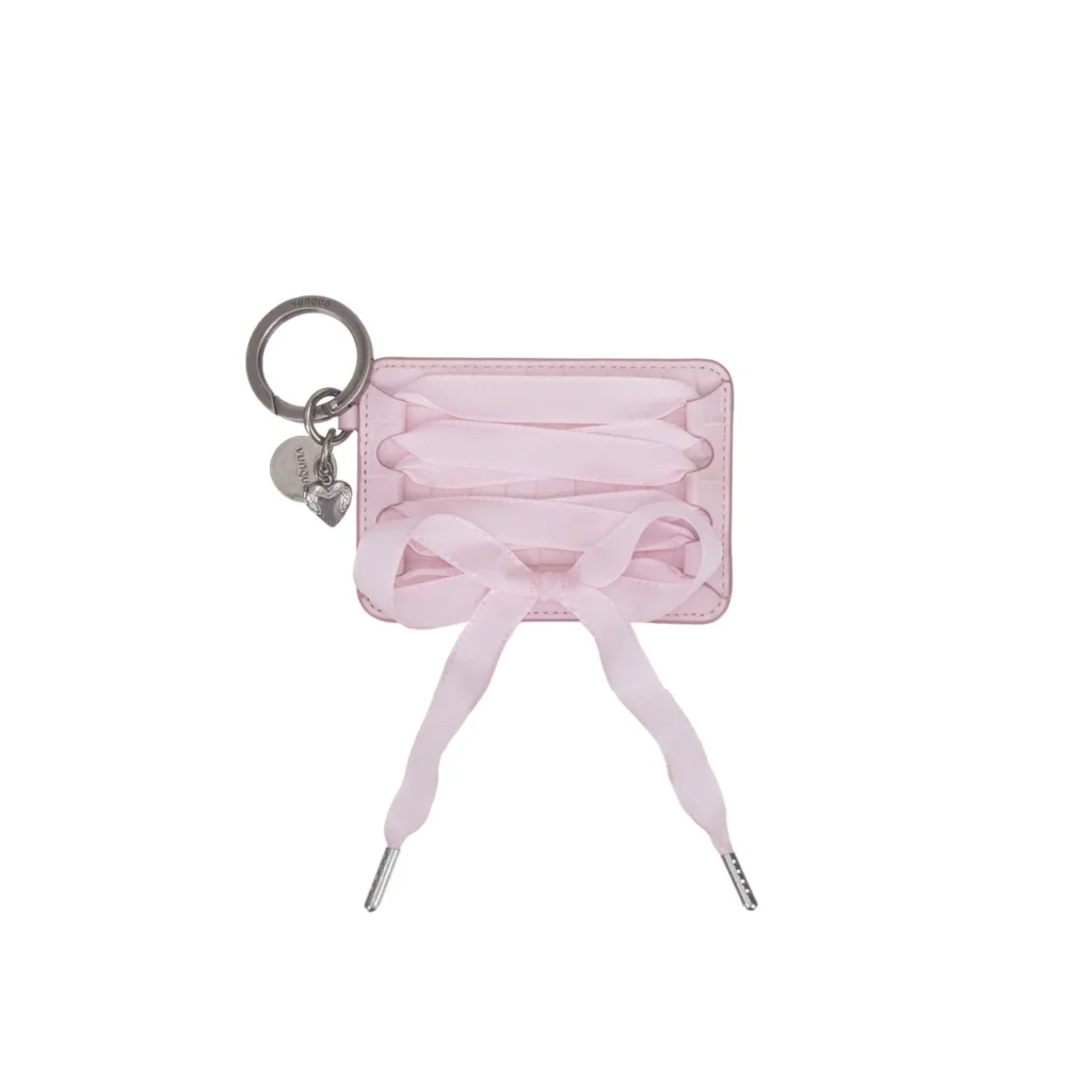 リボンバッグ-Ribbon Card Charm Pale Pink